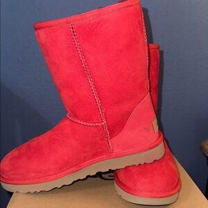 UGG Women's Bright Red Winter Boots